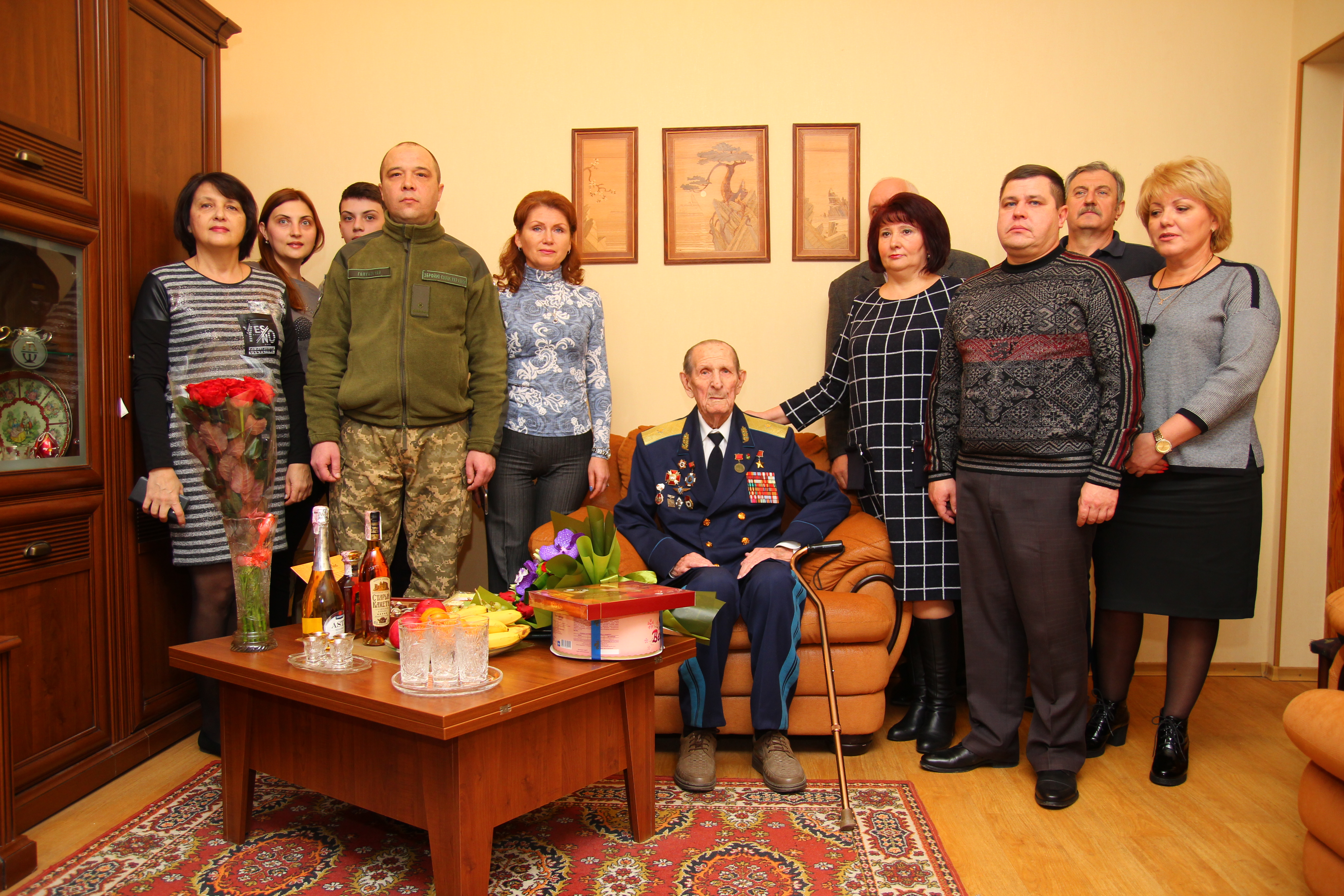 Герой Радянського Союзу Михайло Карпєєв відсвяткував 95-річчя