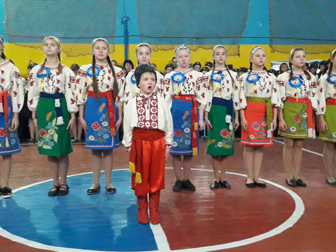 В Індустріальному районі пройшов конкурс стройової пісні