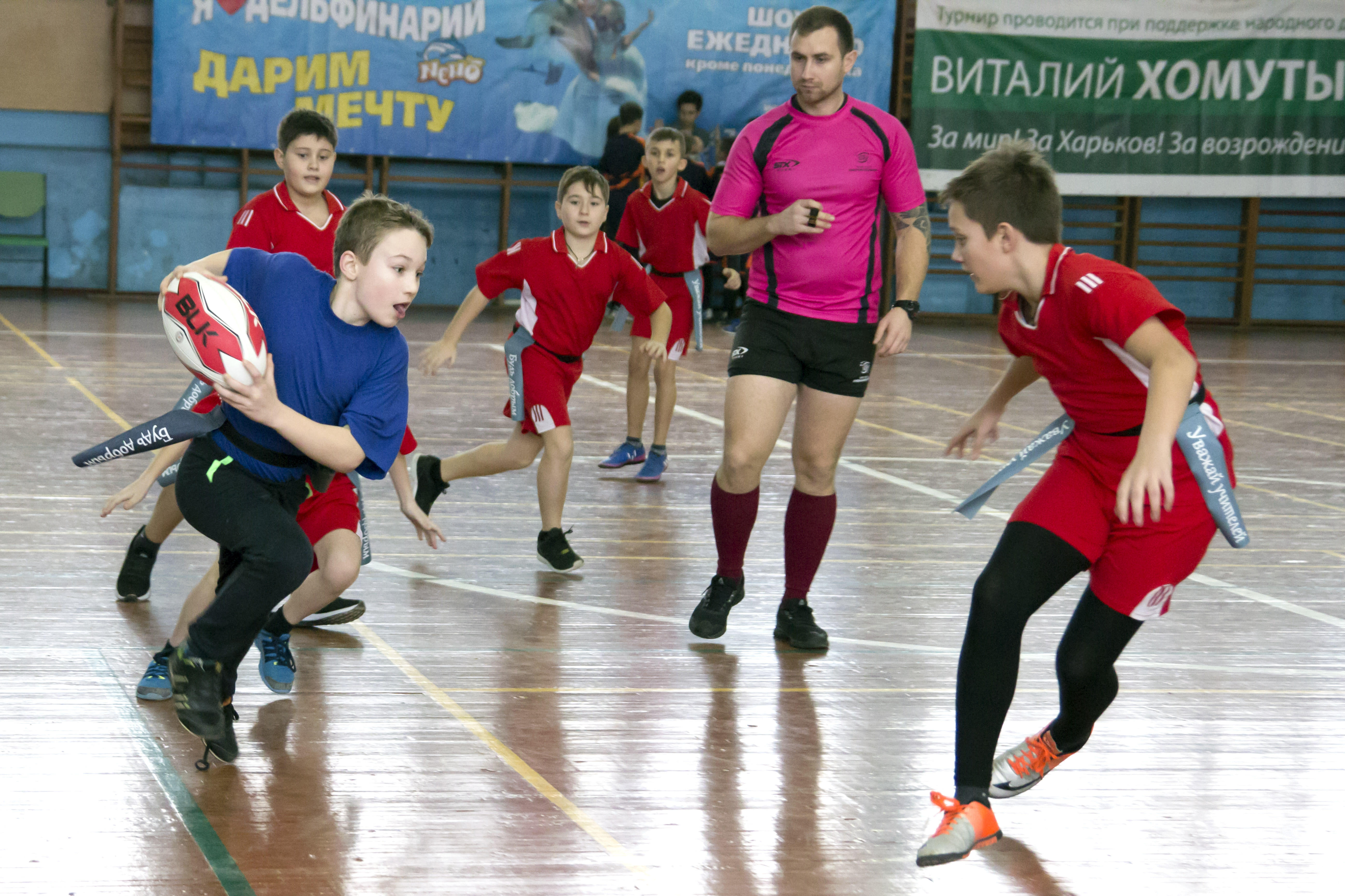 У Харкові стартував новий сезон шкільної регбійної ліги