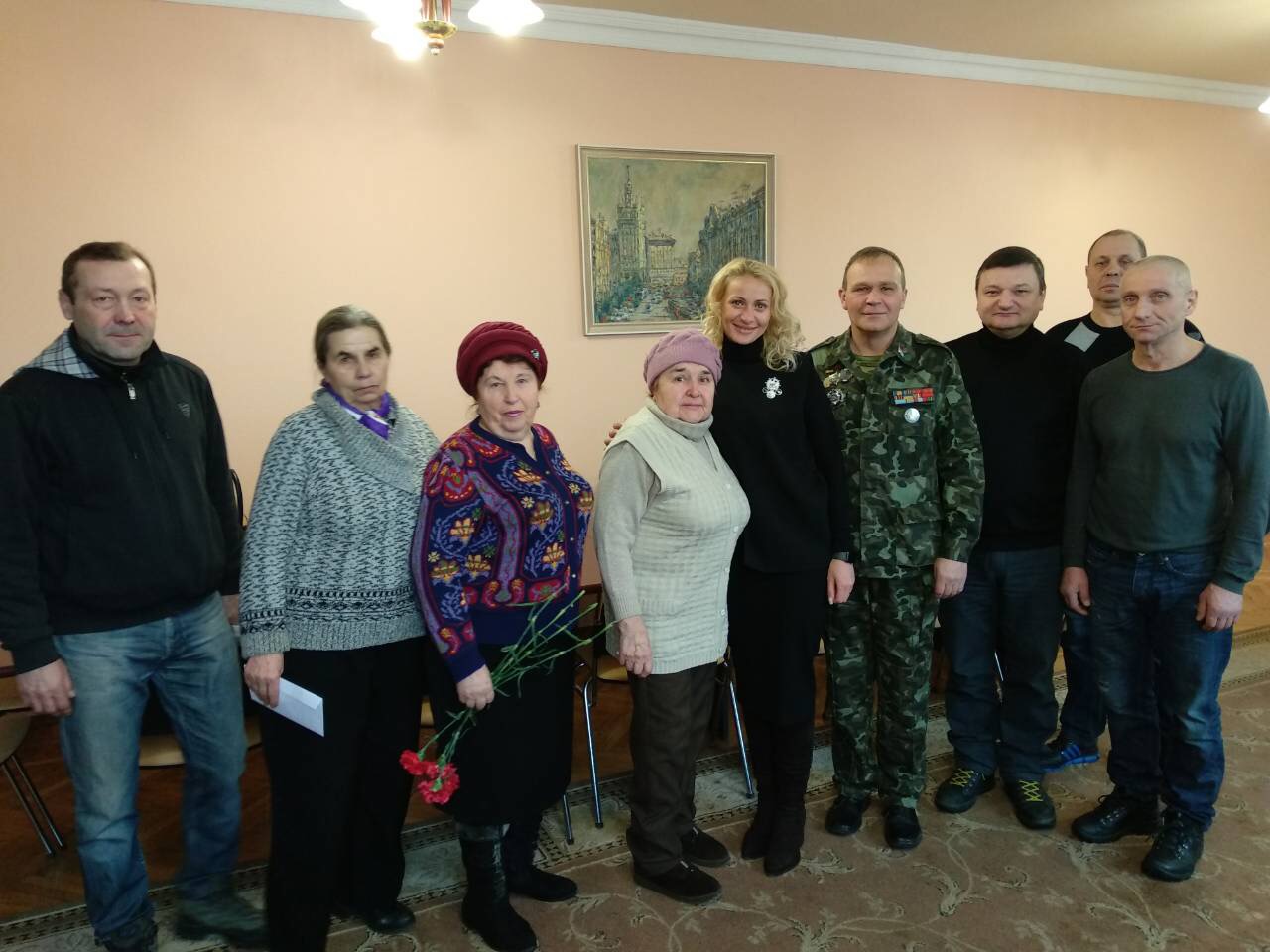 В Основ'янському районі пройшла зустріч з афганцями