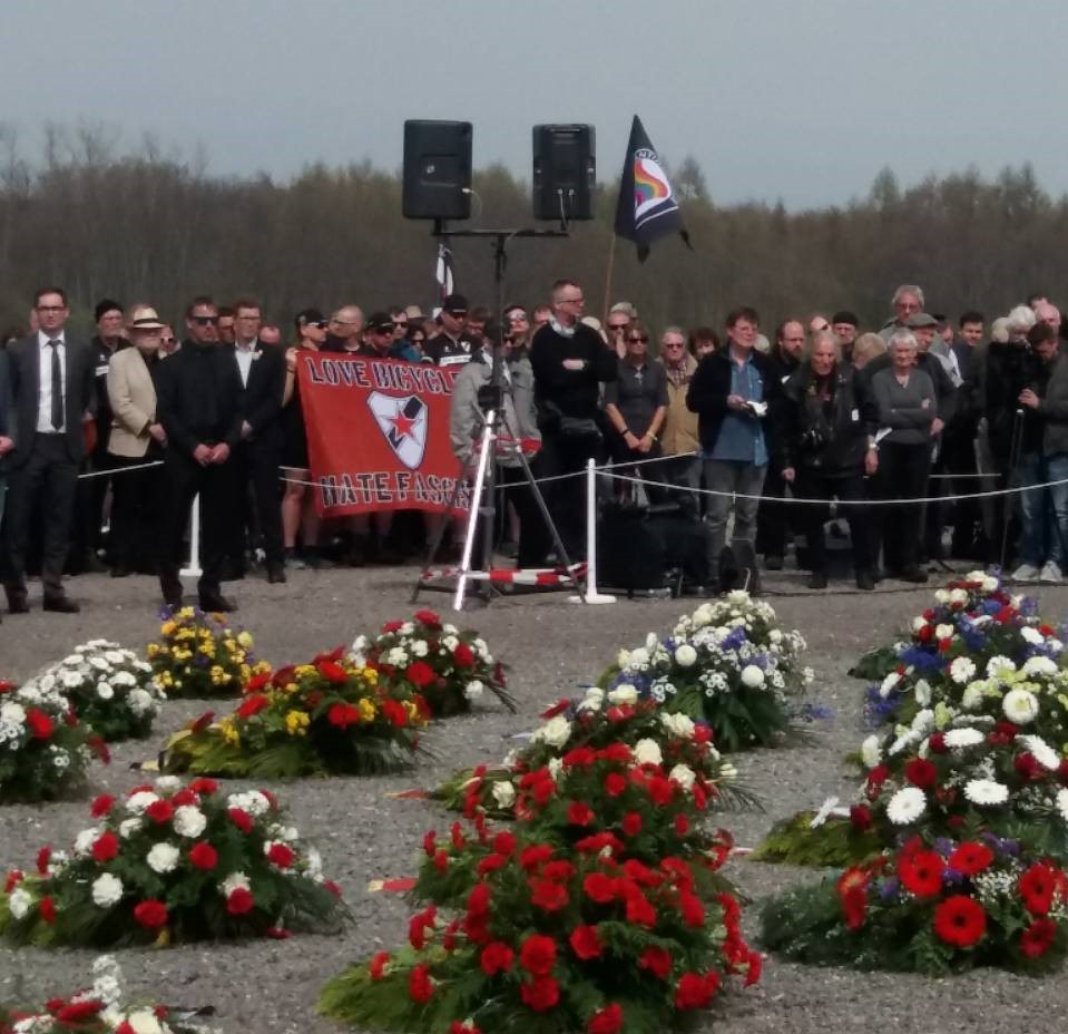 Пам'ятний захід у Німеччині, присвячений 73-й річниці визволення в'язнів концтабору Бухенвальд концтабору Бухенвальд