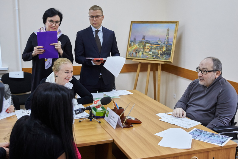 Виїзний прийом Геннадія Кернеса у Шевченківському районі