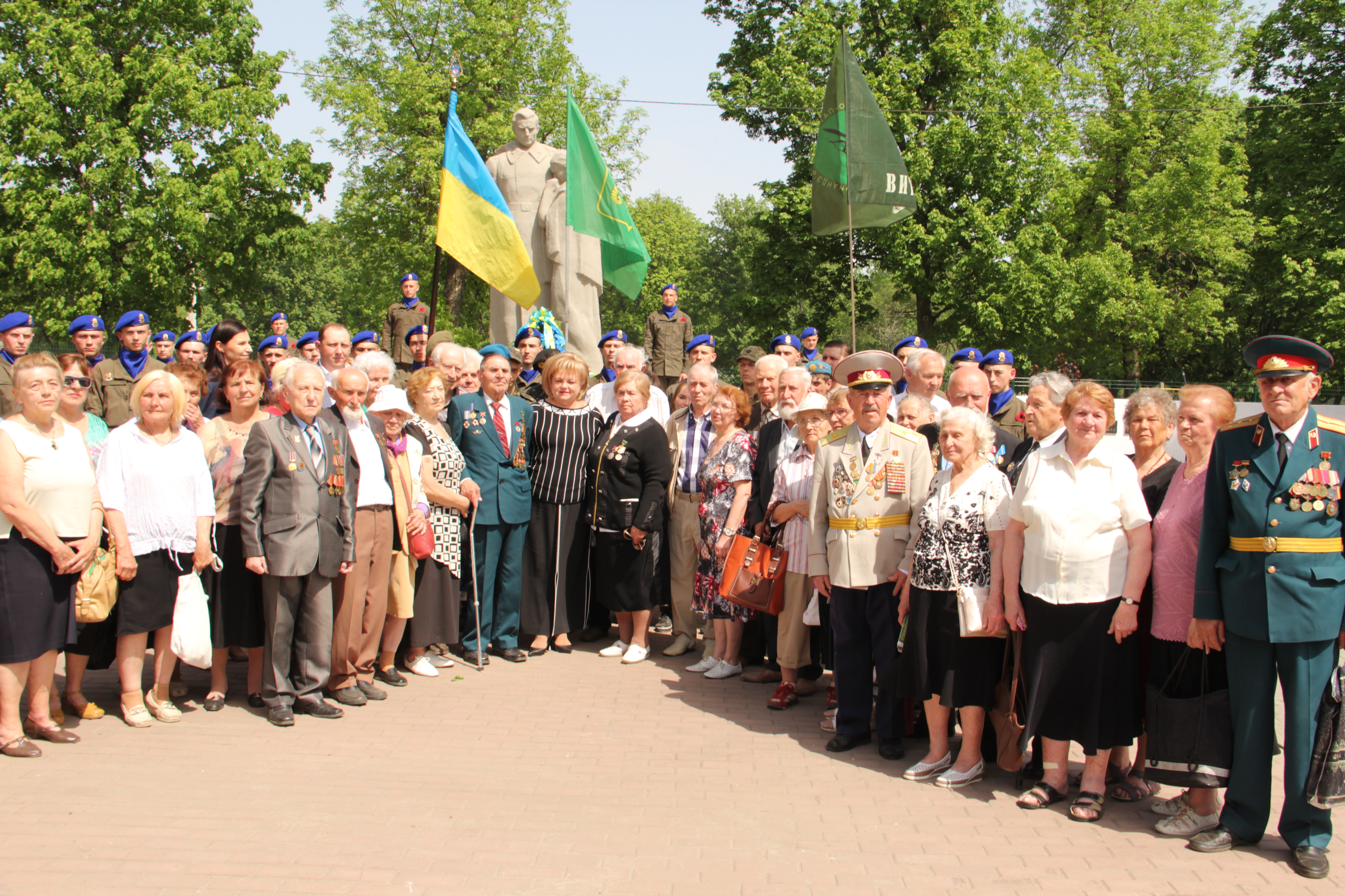 У Немишлянському районі вшанували пам'ять воїнів-визволителів
