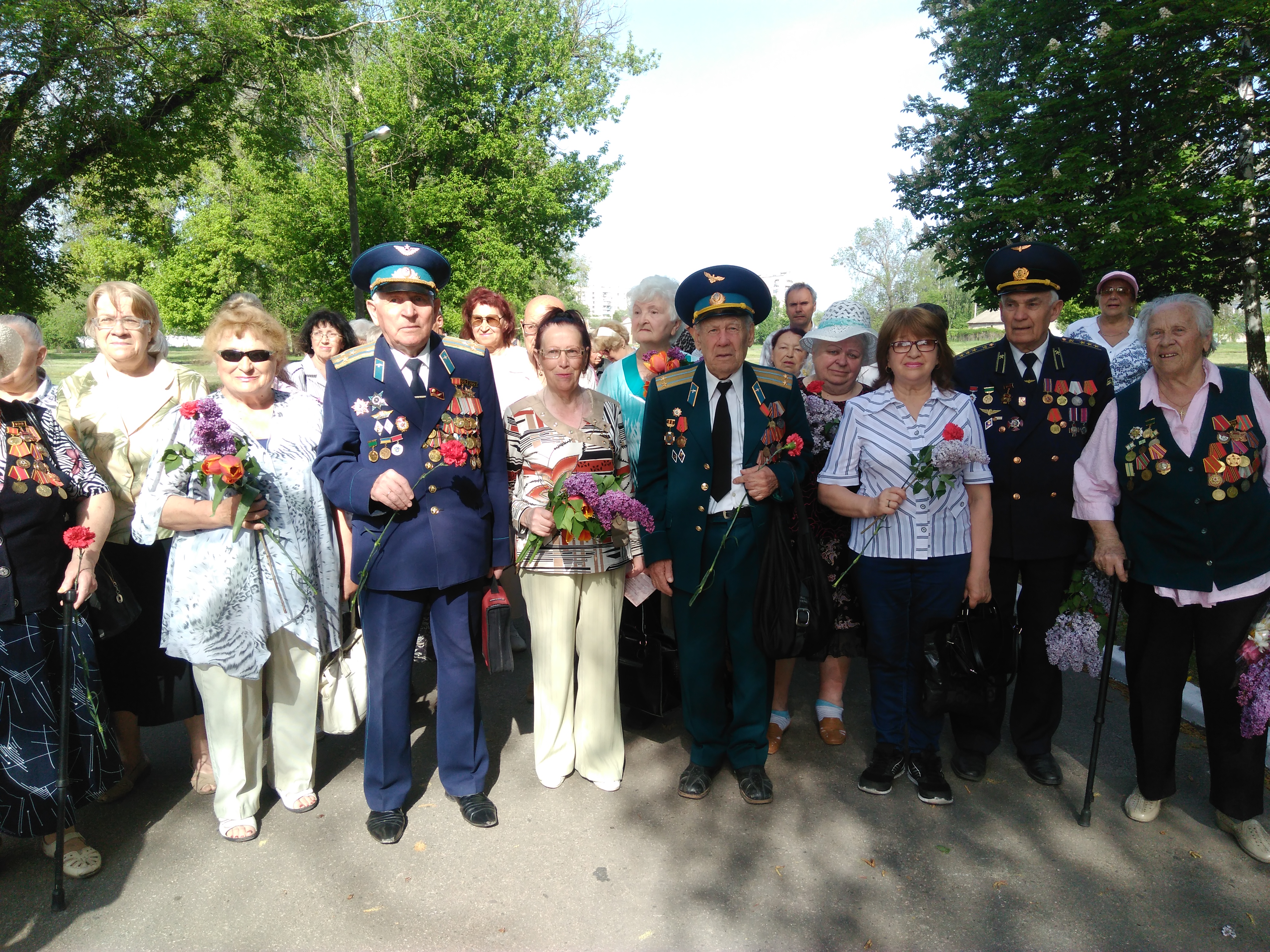 В Основ'янському районі пройшли заходи з нагоди 73-ї річниці Перемоги