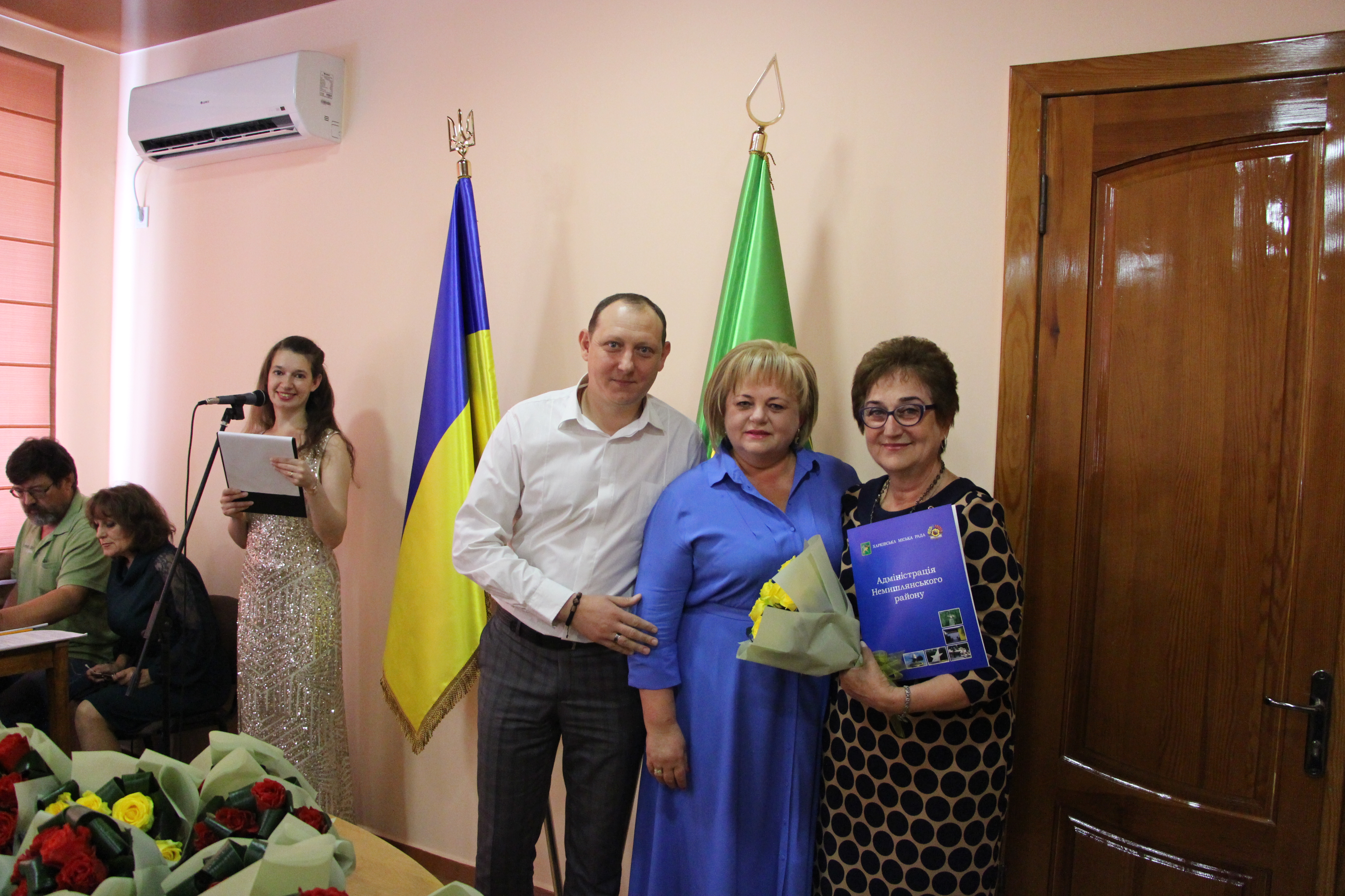 У Немишлянському районі привітали медпрацівників