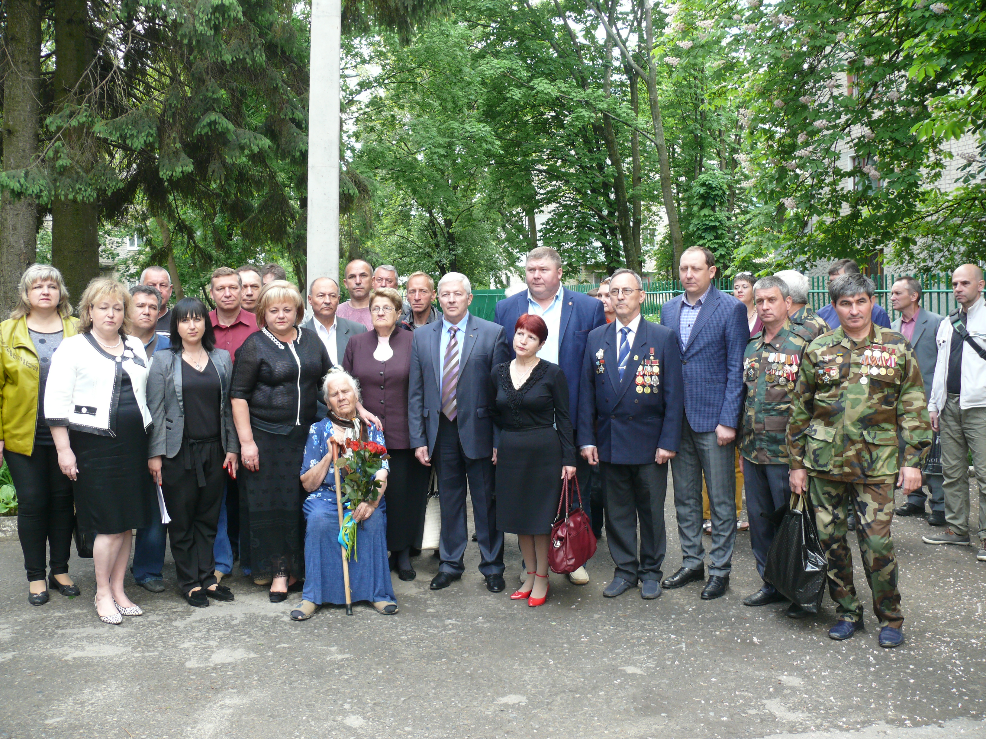 На честь воїнів-афганців встановили меморіальну дошку в Харківській школі №2