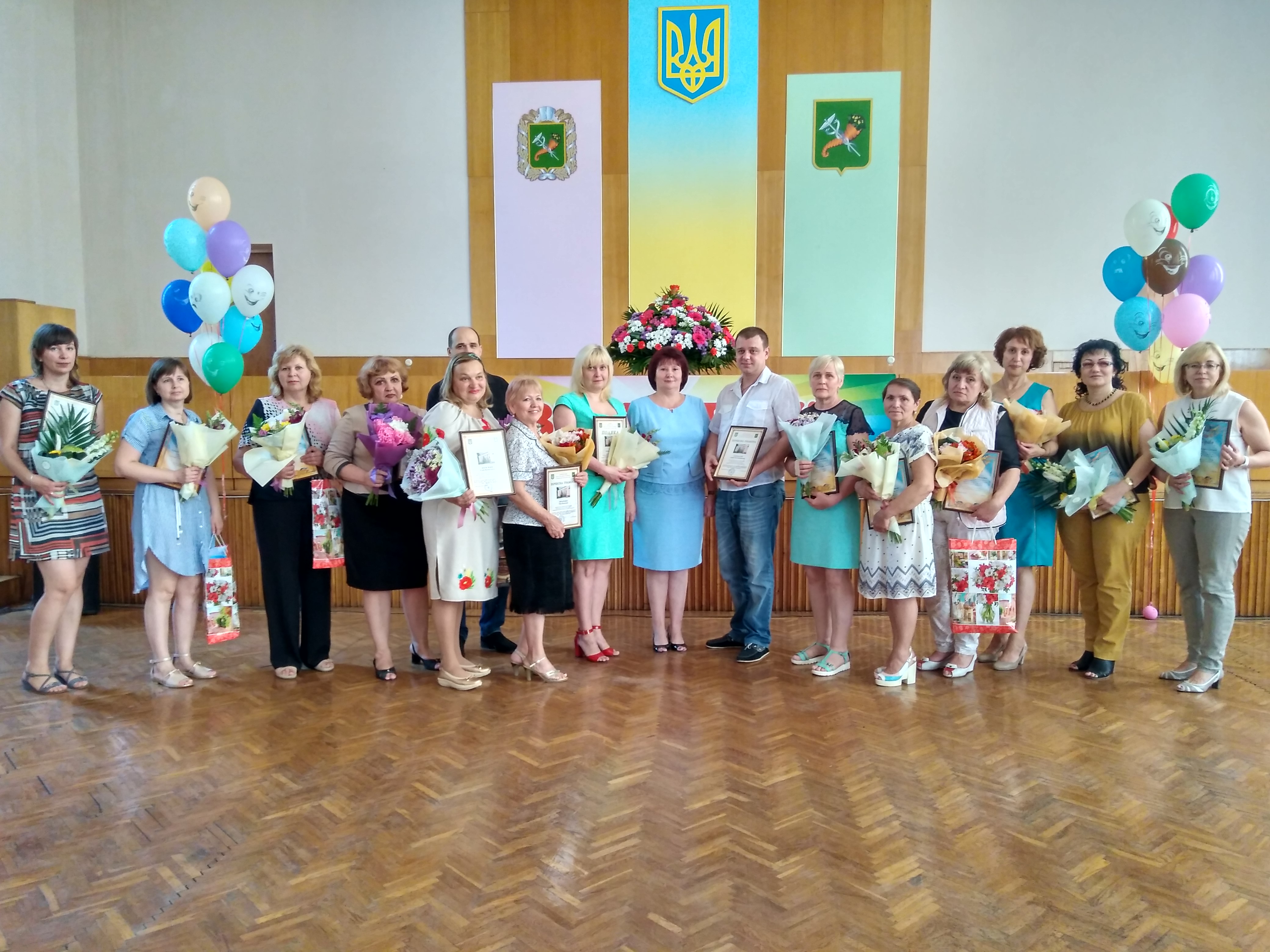 В Індустріальному районі вшановували медпрацівників