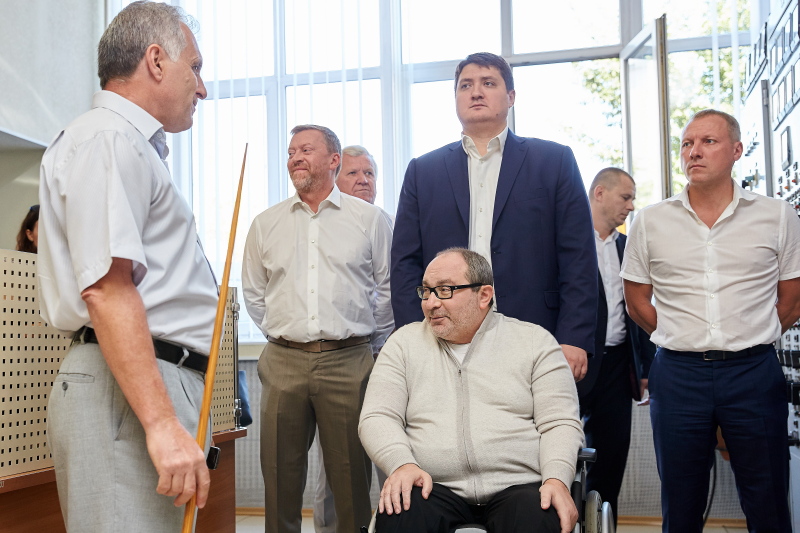 Геннадій Кернес відвідав Міські очисні споруди