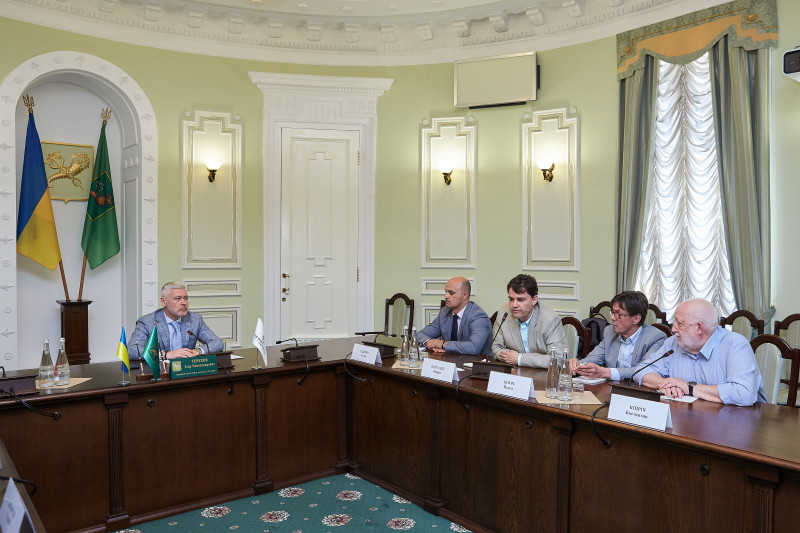 Зустріч Ігоря Терехова з представниками Світового банку з приводу кредитування реконструкції тепломереж