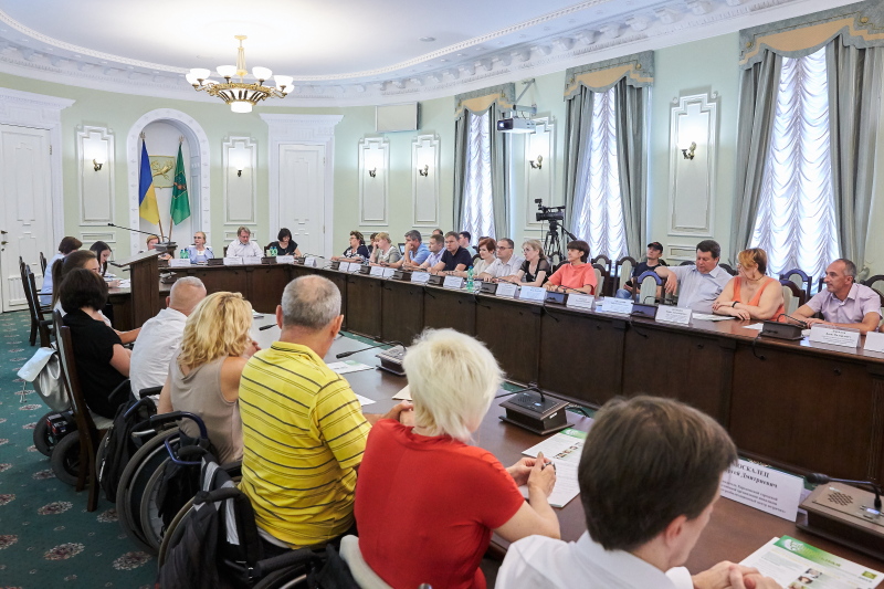Засідання Комітету забезпечення доступності маломобільних груп населення до об'єктів інфраструктури