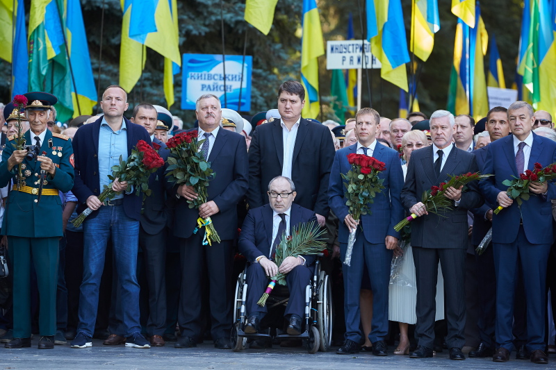 На Меморіалі Слави вшанували пам'ять визволителів Харкова