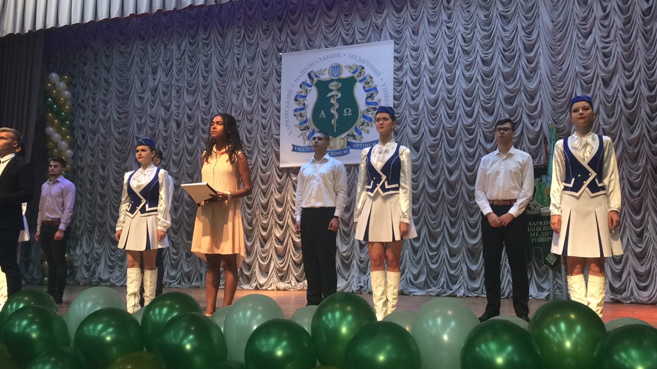 У медуніверситеті першокурсників посвятили в студенти