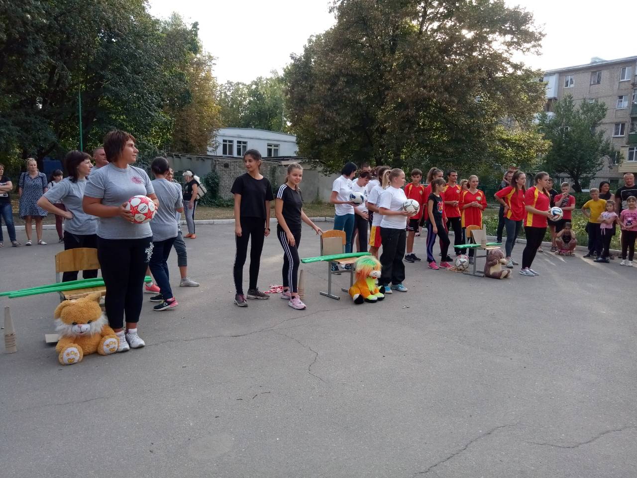 В Індустріальному районі відбулося свято до Дня фізкультури