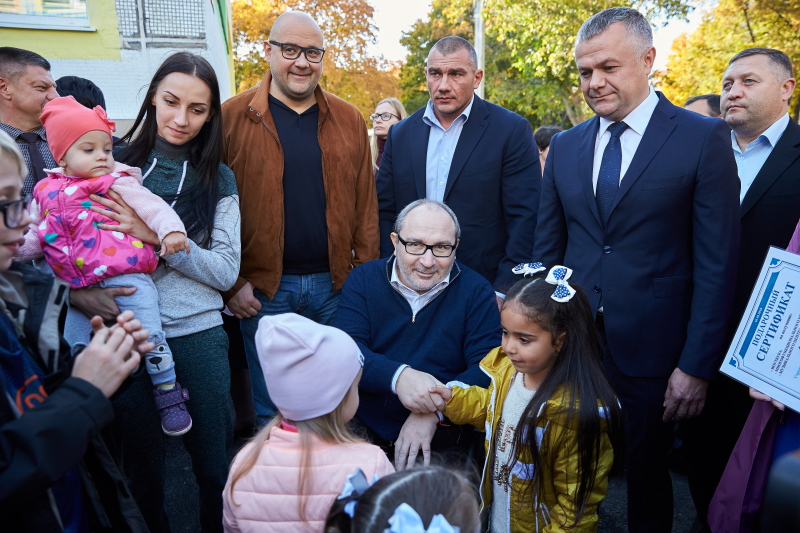 Геннадій Кернес відкрив дитсадок на Салтівці