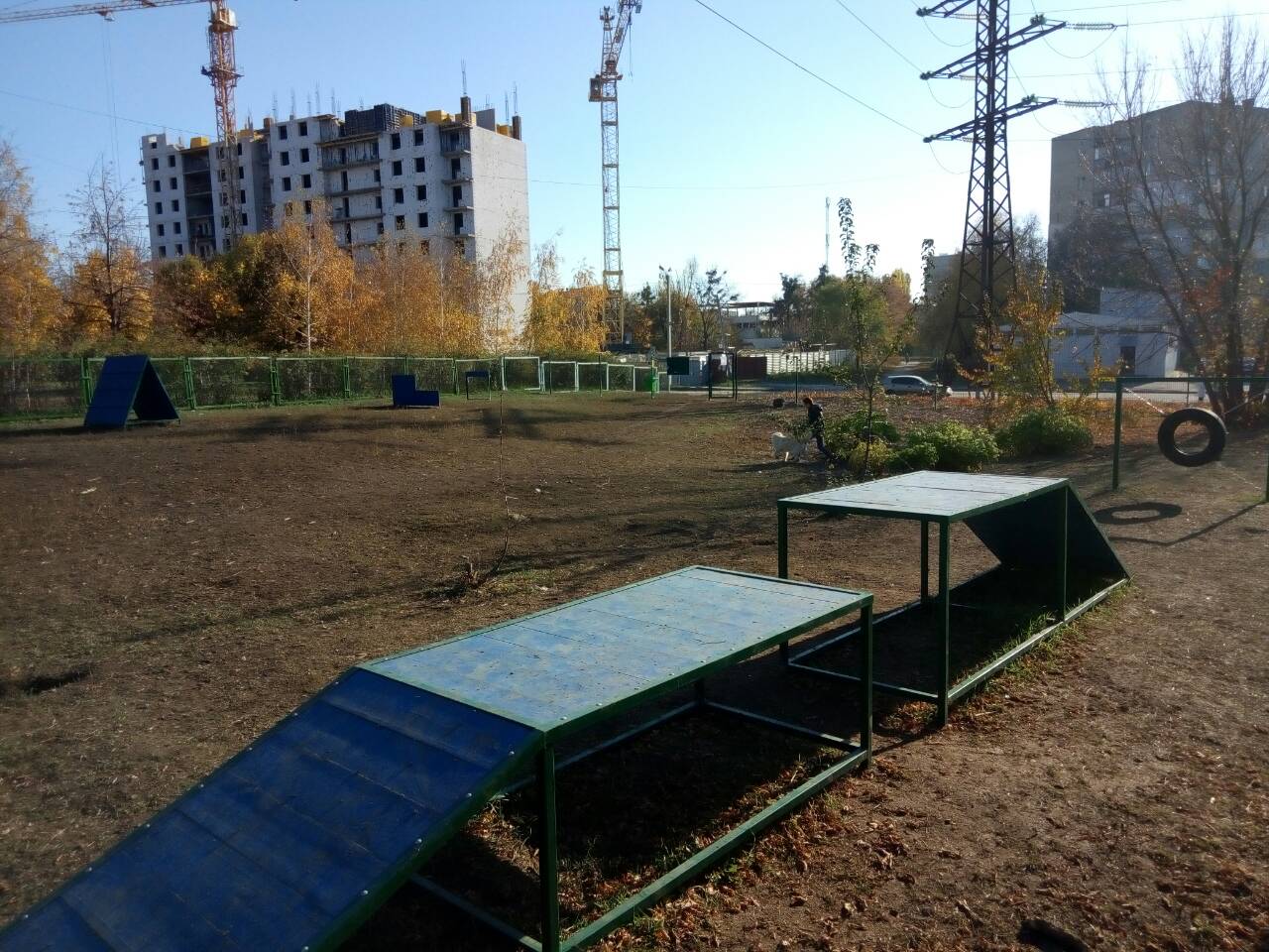 У Харкові обладнали понад 30 майданчиків для вигулу собак 