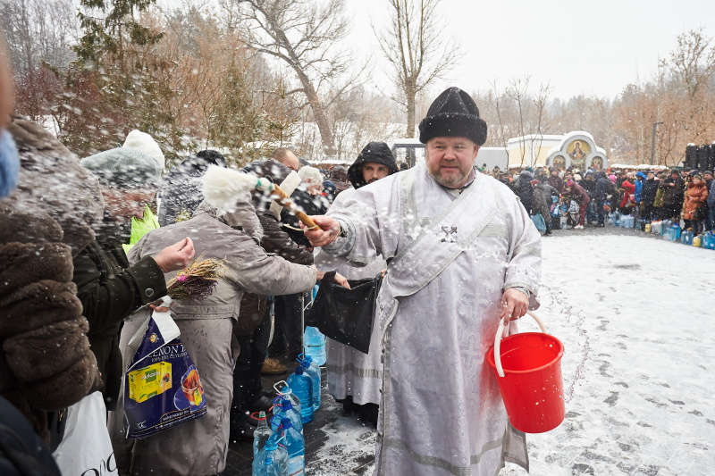 Сьогодні харків'яни святкують Хрещення
