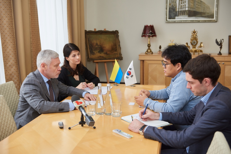 Зустріч Ігоря Терехова з представниками компанії «Hyundai Corporation»