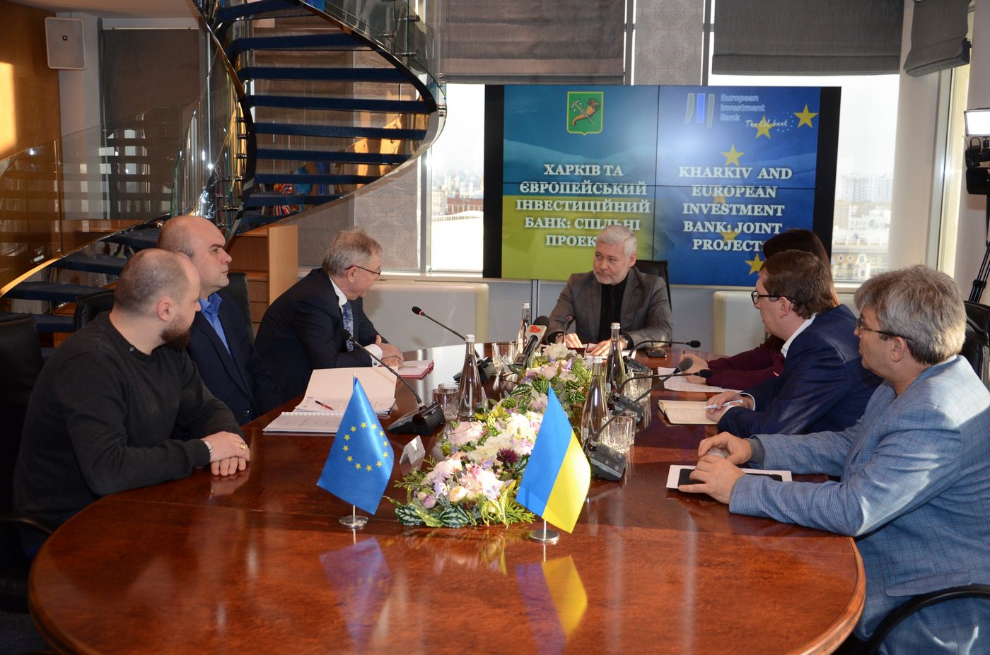 Зустріч Ігоря Терехова з представниками Європейського інвестиційного банку