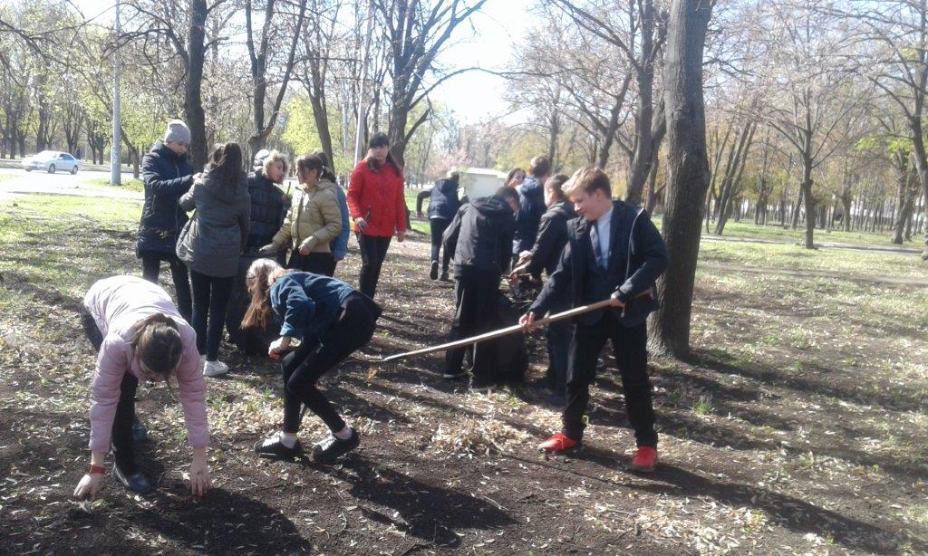 У Слобідському районі пройшов благоустрій території