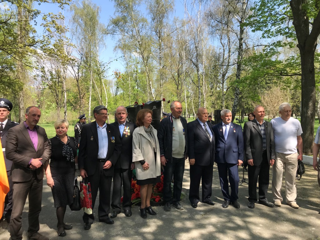 У Слобідському районі вшанували чорнобильців