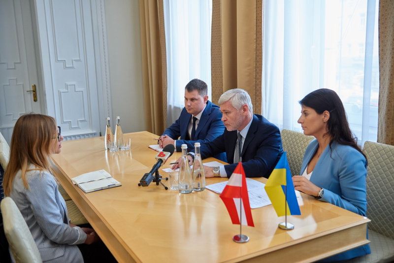 Харків розвиватиме співробітництво з Австрією