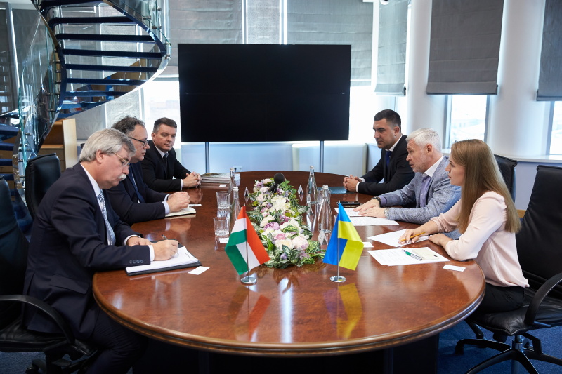 Зустріч Ігоря Терехова з Послом Угорщини Іштваном Ійдярто