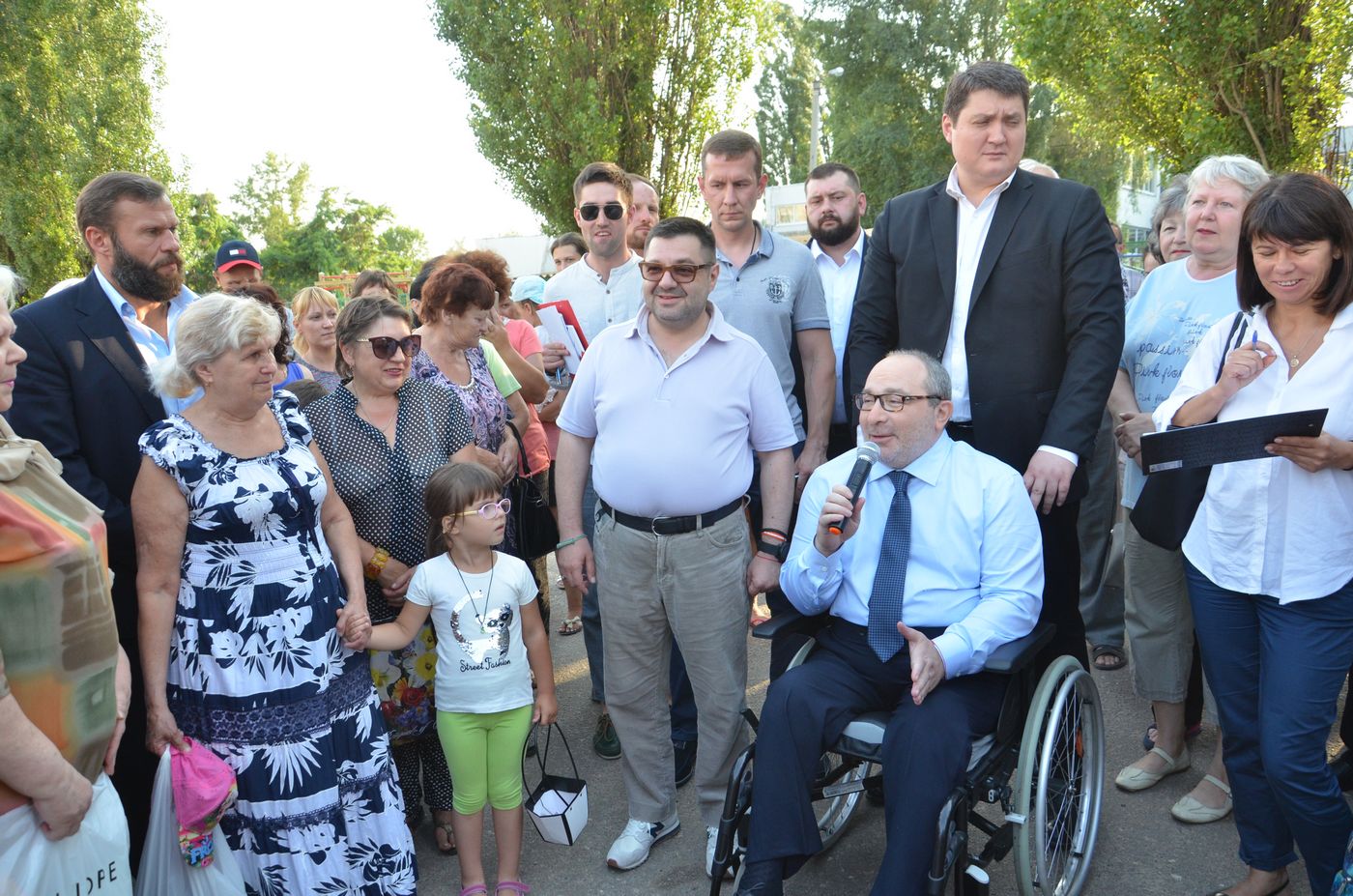 Геннадій Кернес зустрівся з жителями Шишківки