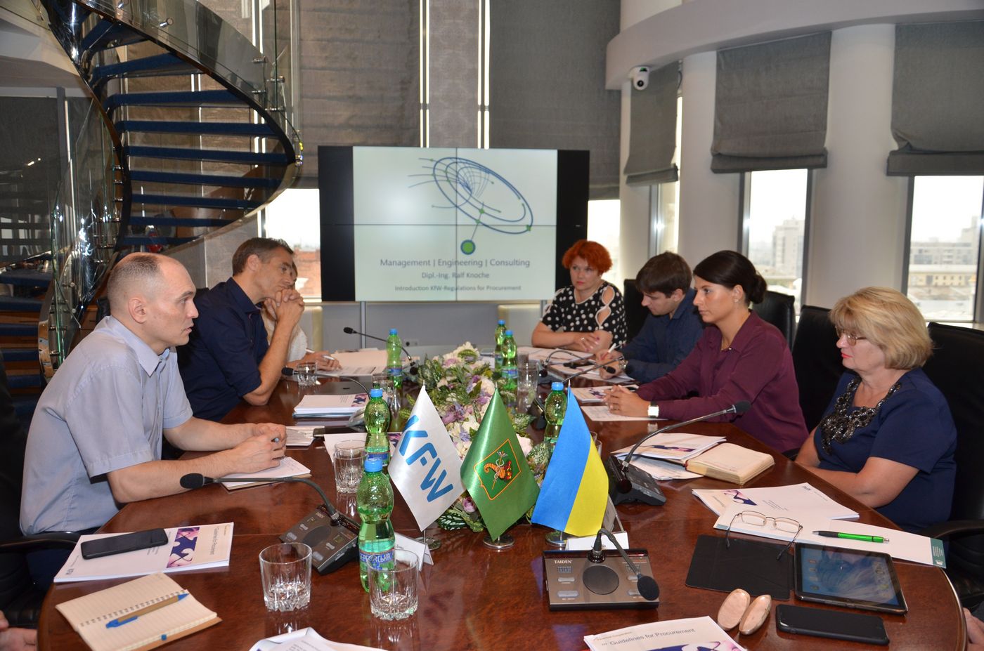 Тренінг представників Німецького банку «KfW» для співробітників міськради