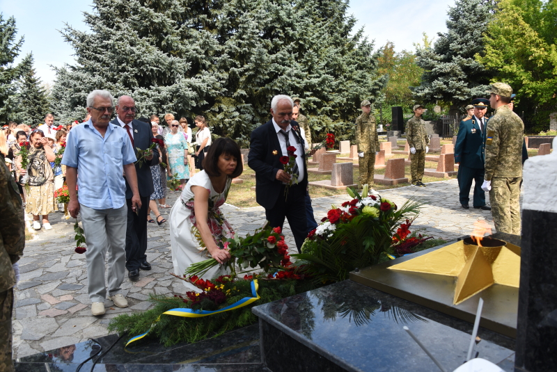 У Київському районі вшанували пам'ять героїв війни
