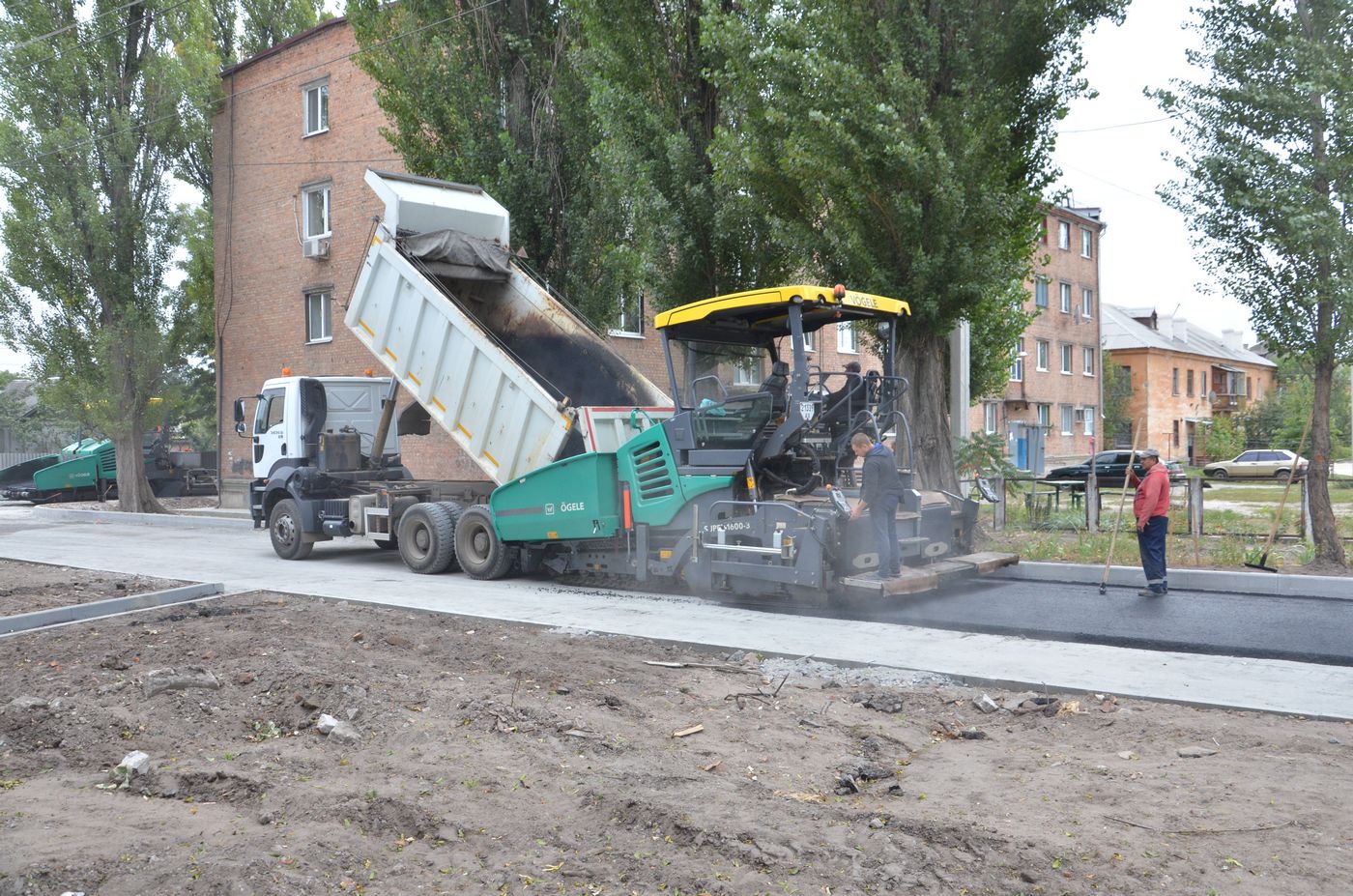 У місті триває ремонт внутрішньоквартальних доріг