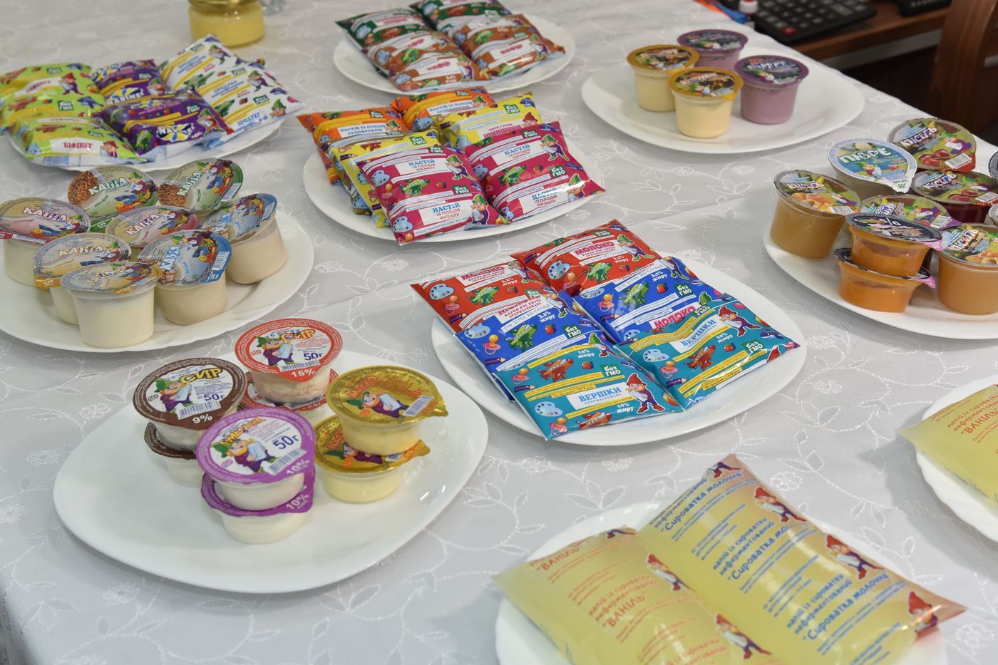 На молочній фабриці-кухні представили нову продукцію