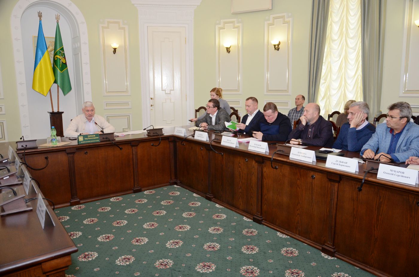 Нарада, присвячена проведенню загальноміського суботника