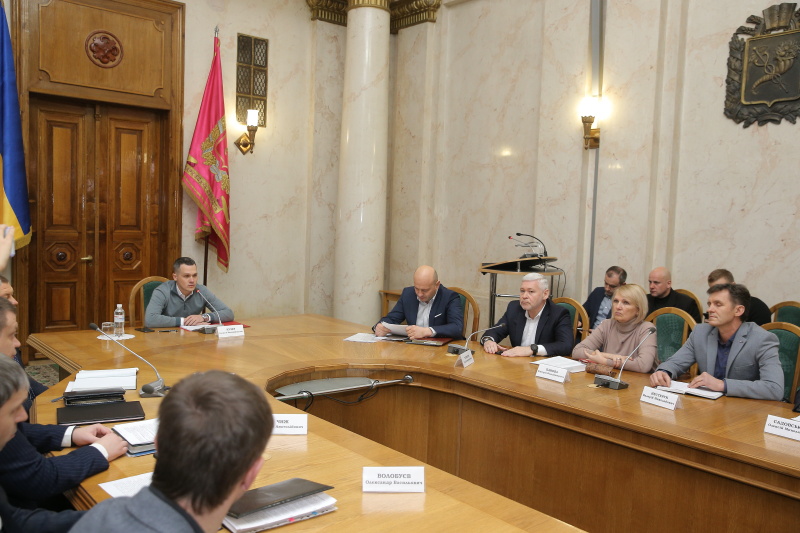 Зустріч Ігоря Терехова та Олексія Кучера з підприємцями «Барабашово»