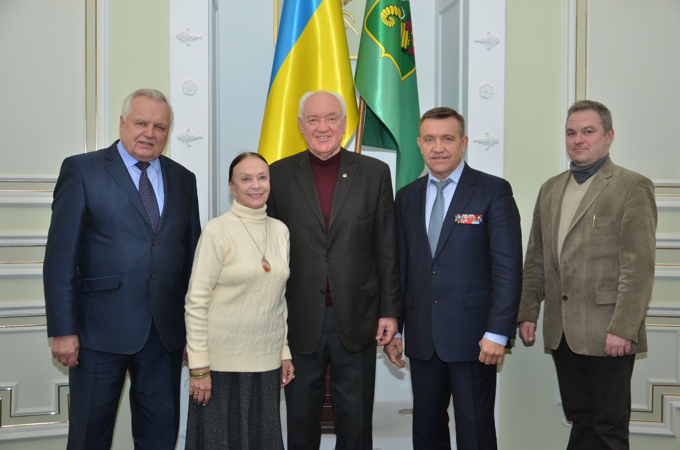 У міськраді відбулася зустріч почесних громадян Харкова 