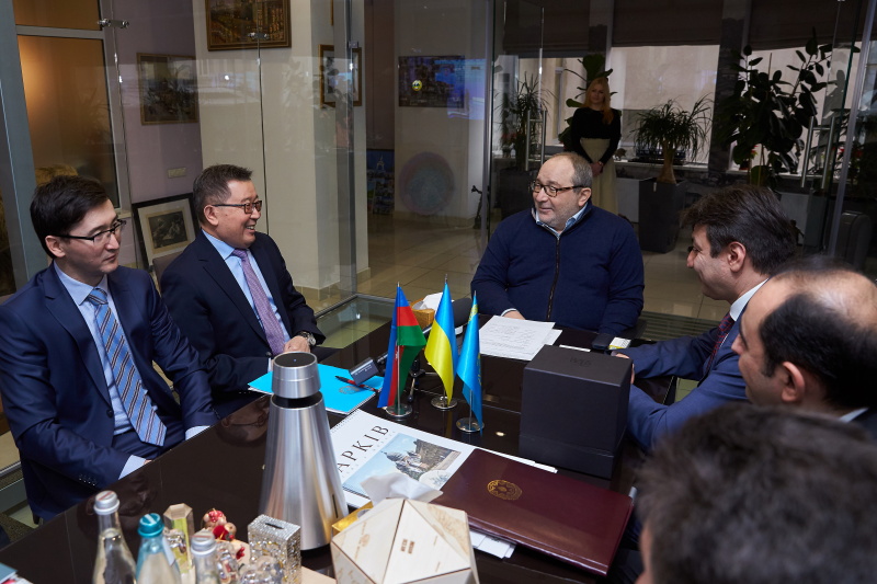 Харків продовжить розвивати співпрацю з Казахстаном і Азербайджаном