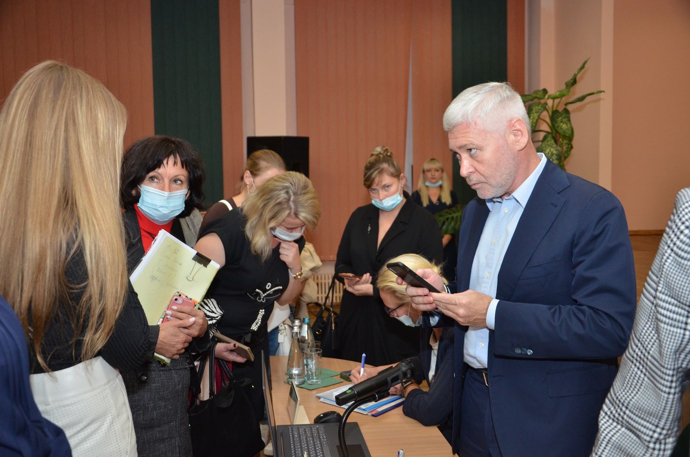 Ігор Терехов зустрівся з батьківським активом Основ'янського району