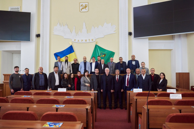 Ігор Терехов зустрівся з представниками національних діаспор Харкова