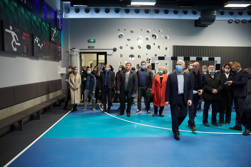 У школі №132 відкрився спорткомплекс європейського рівня