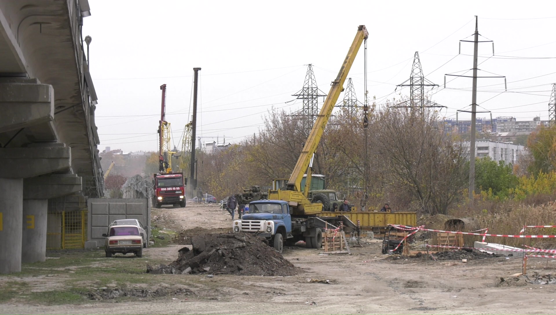 Ігор Терехов: Будівництво дороги з центру на Салтівку йде за графіком