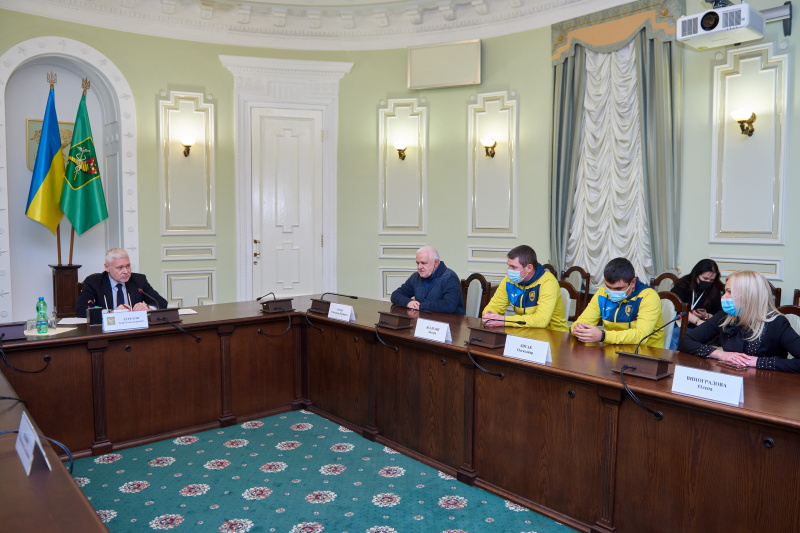 Зустріч Ігоря Терехова з батьками вихованців дитячої школи футбольного клубу «Металіст 1925»