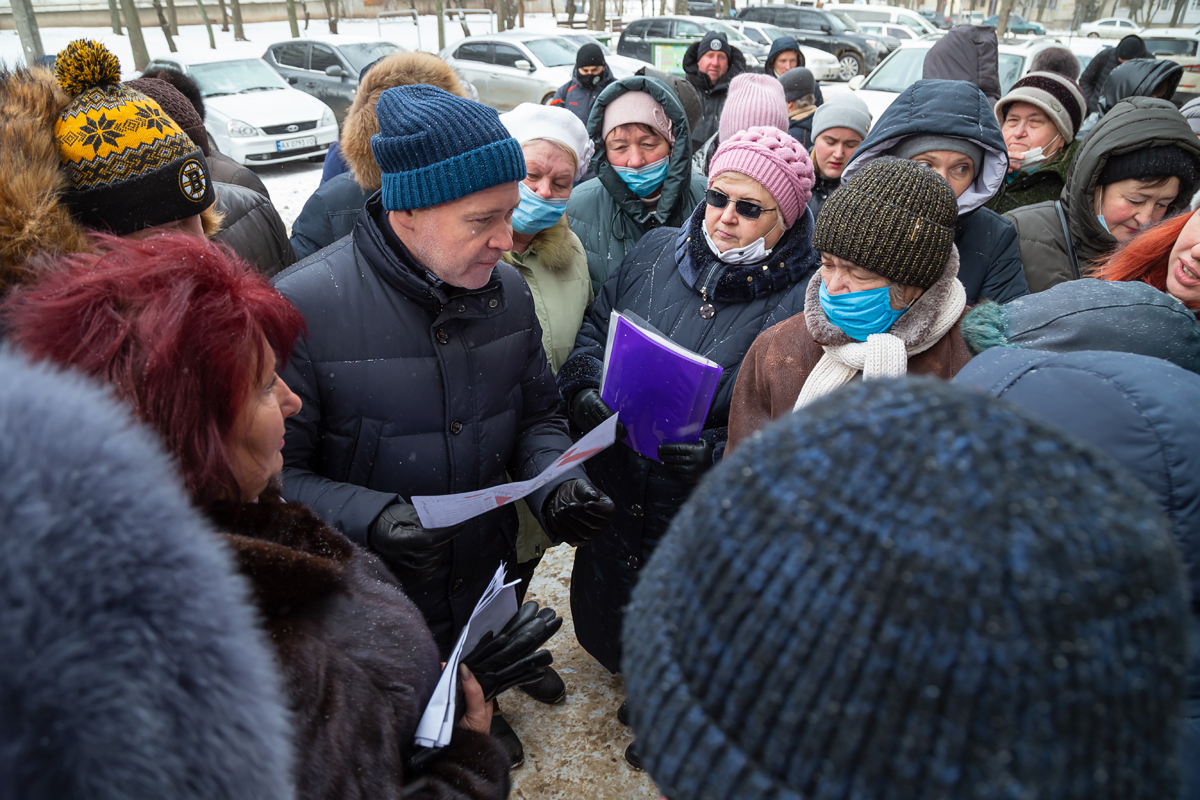 Ігор Терехов провів зустрічі з жителями Індустріального району