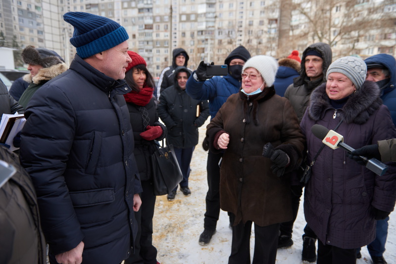 Ігор Терехов зустрівся з жителями Київського району