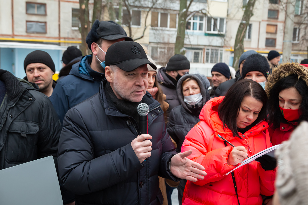 Ігор Терехов зустрівся з жителями Слобідського району