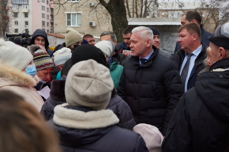 Зустріч Ігоря Терехова з жителями дворів по вул. Кошкіна