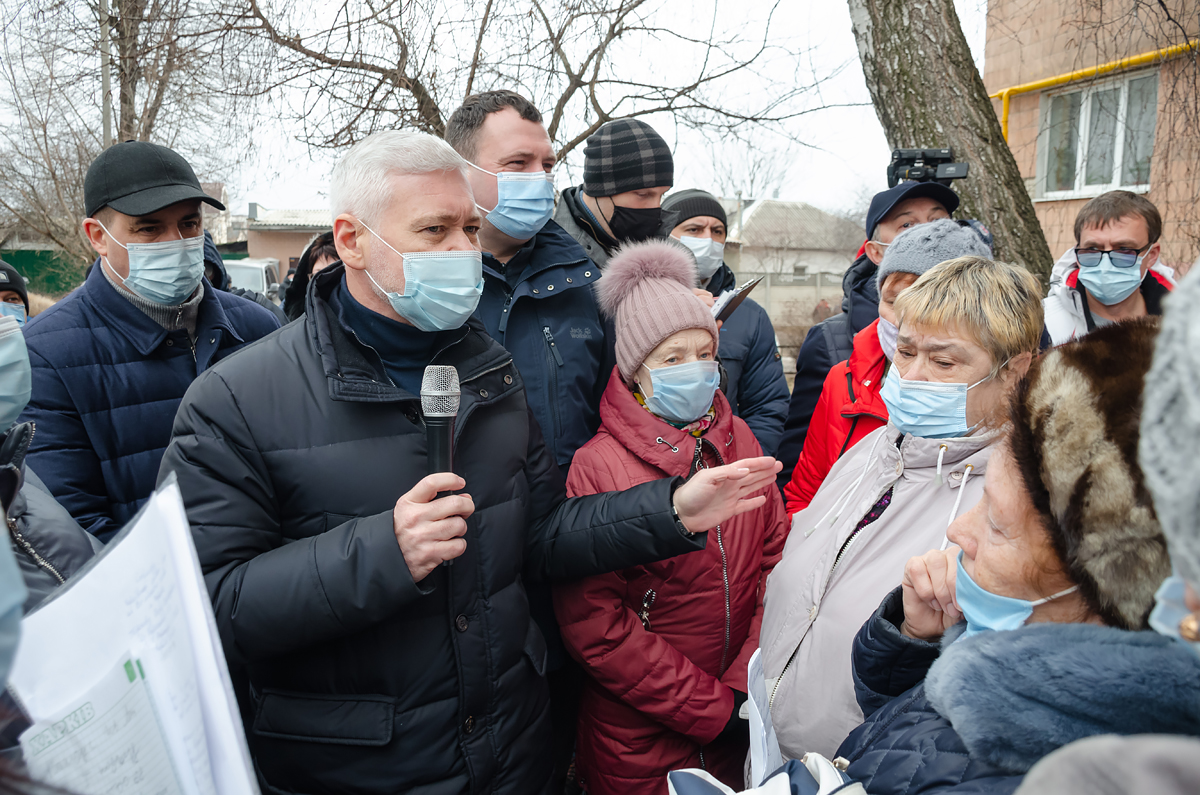 Ігор Терехов зустрівся з жителями Новобаварського району