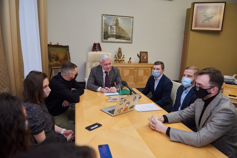 Зустріч Ігоря Терехова з представниками молодіжних культурних організацій