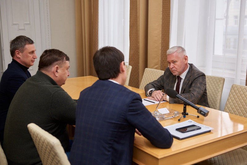 Зустріч Ігоря Терехова з представниками Федерації хокею України