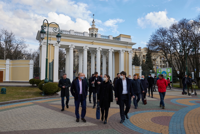 Учасники форуму з міської інфраструктури відвідали парк Горького