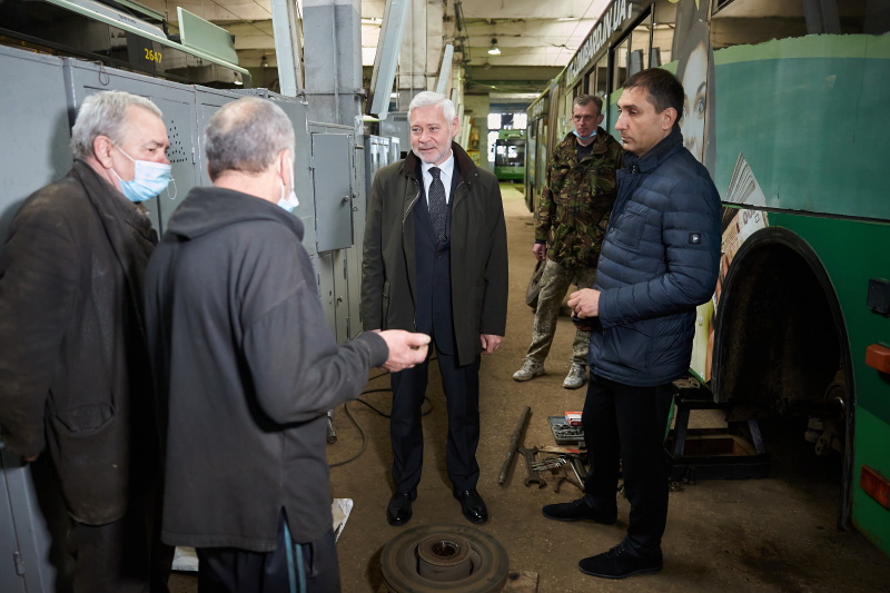 Закуплені містом турецькі автобуси обслуговуватимуться у тролейбусному депо №2