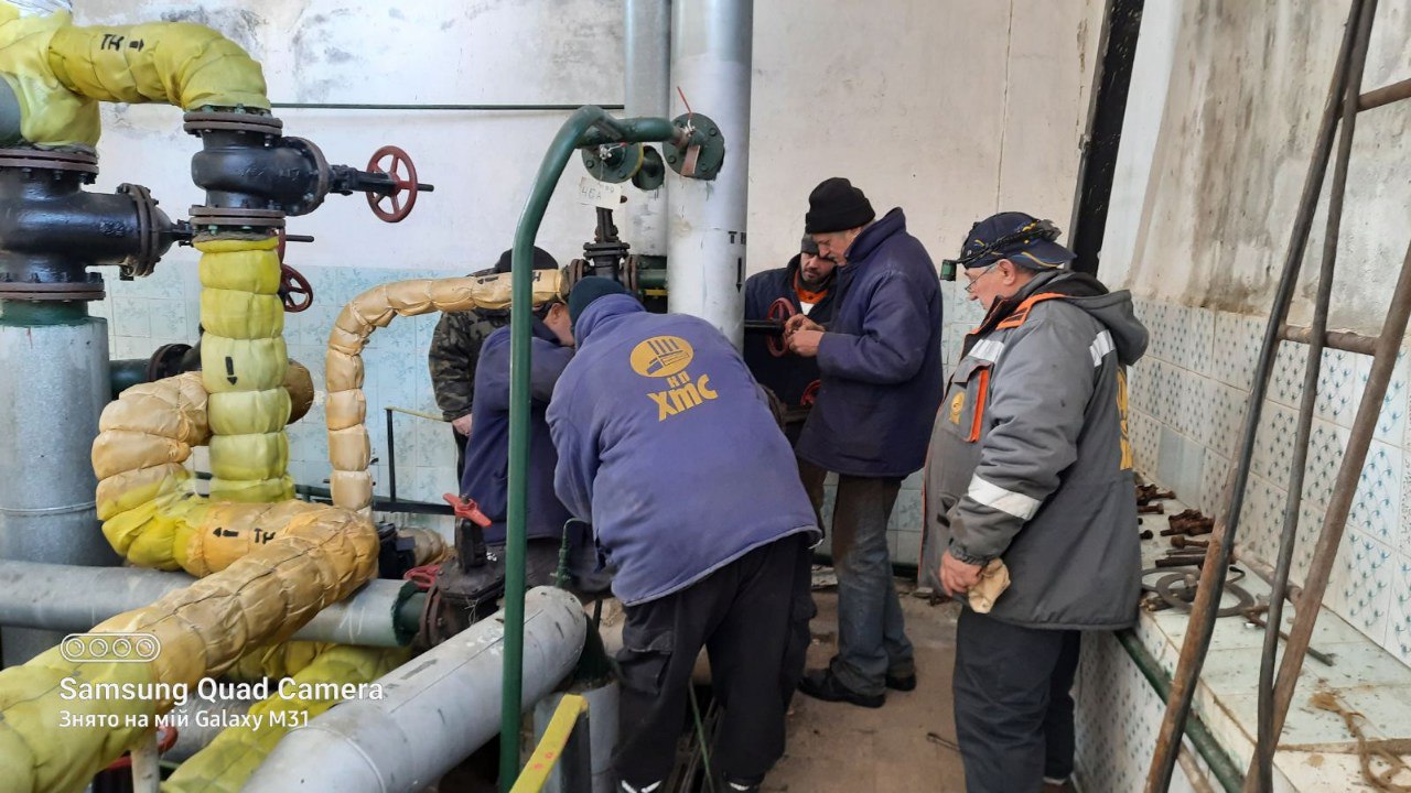 «Харківські теплові мережі» продовжують працювати у цілодобовому режимі 
